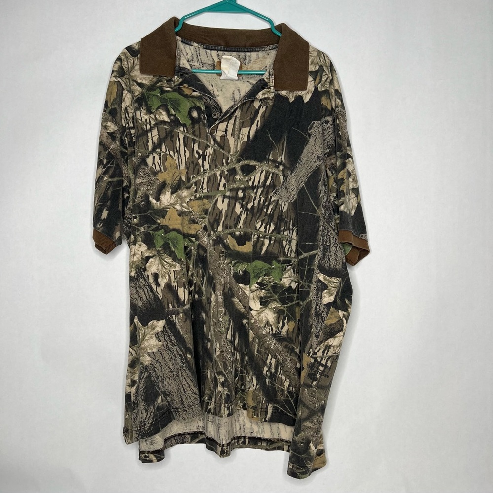Duxbak Vintage Camouflage‎ Fishing Shirt XXL